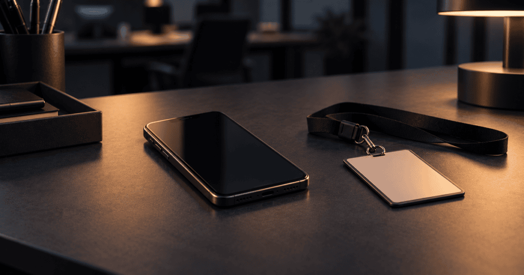 Firmatelefonen er låst til medarbejderens private Apple-ID