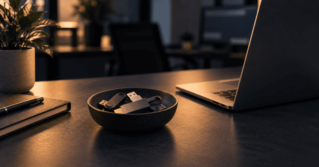 USB-nøgler: logning og en enkel politik