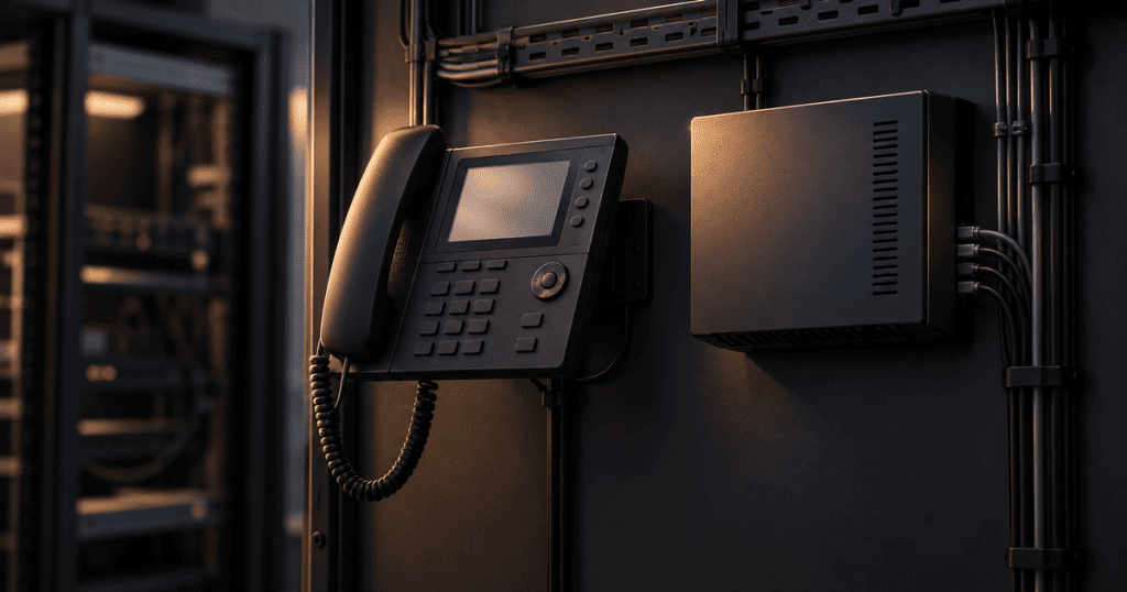 Telefonanlægget: opkaldslister og optagelser hos jeres udbyder