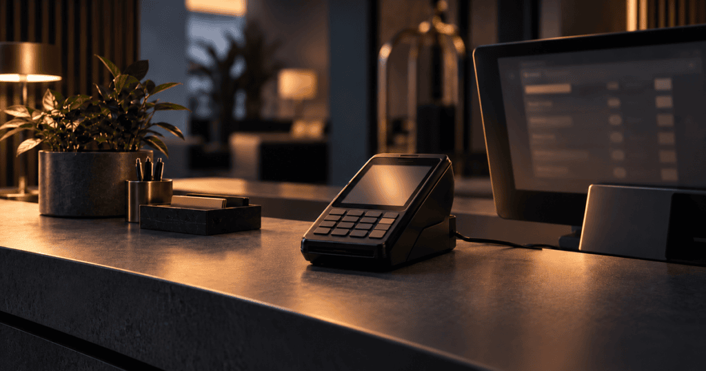 Hotel og restaurant: booking, anmeldelser og kassesystem
